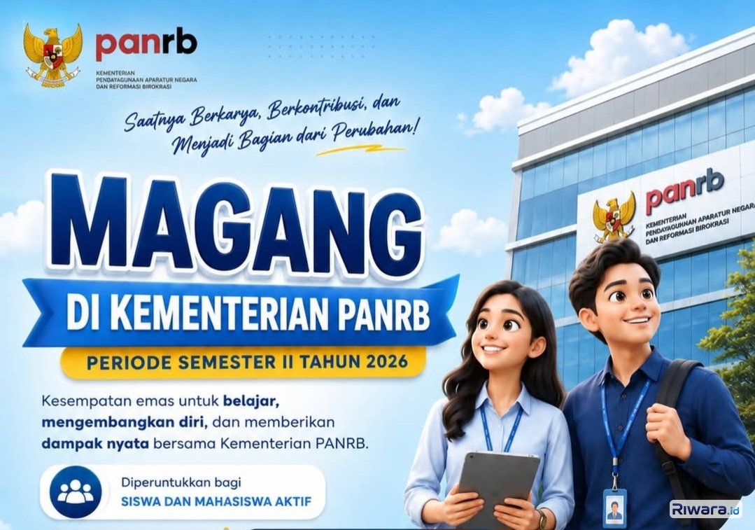 Ingin Dapat Pengalaman Kerja di Pemerintahan? Ikuti Program Magang di Kementerian PANRB Periode II Tahun 2026, Ini 5 Formasinya