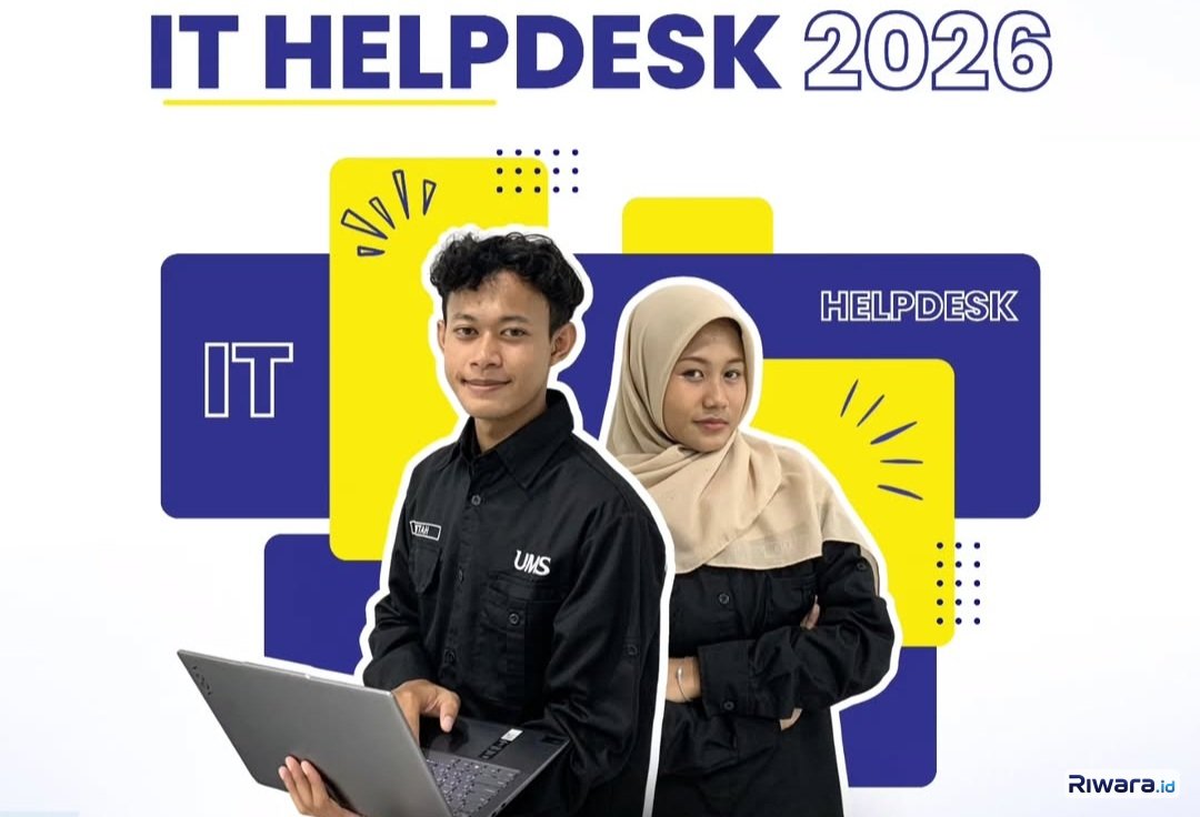 Kuliah Sambil Magang, Plus Dapat Uang Saku? Daftar Saja Program Magang IT Helpdesk UMS 2026, Ini Kriteria dan Link Pendaftarannya
