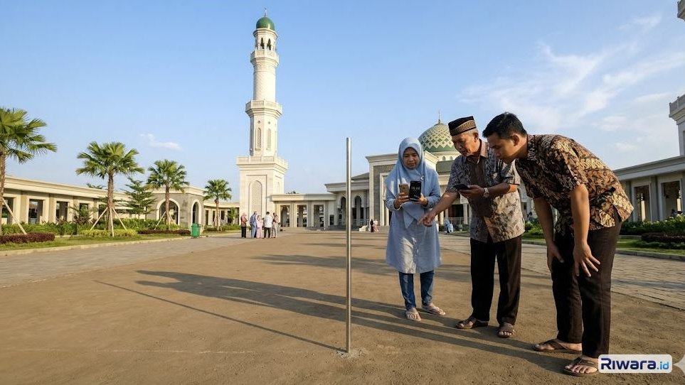 Matahari Tepat di Atas Ka'bah 27-28 Mei 2026, Kemenag Ajak Warga Cek Arah Kiblat Mandiri dari Rumah