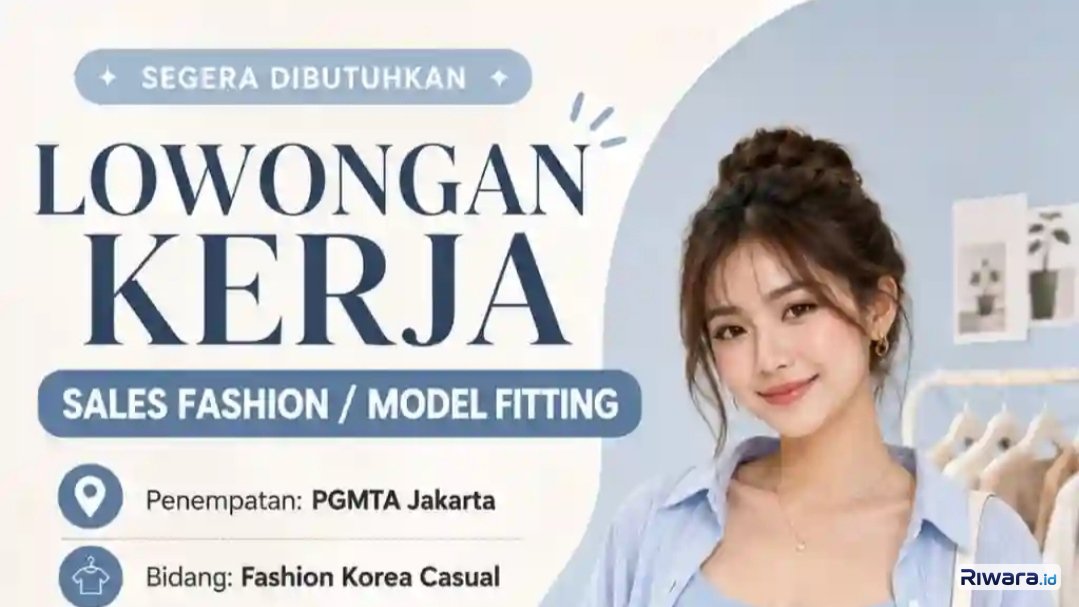 Lowongan kerja sales fashion untuk wanita