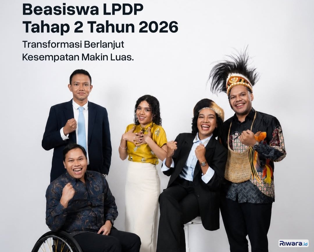Resmi Dibuka! Seleksi Beasiswa LPDP Tahap 2 Tahun 2026, Pendaftaran hingga 31 Juli, Ini Persyaratan dan Mekanismenya