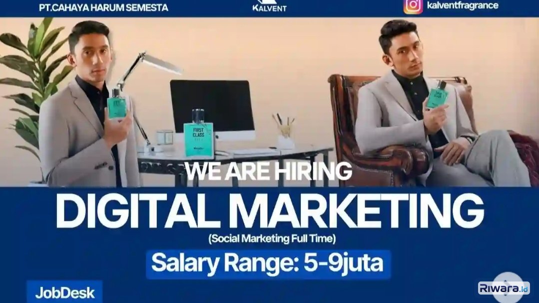 Lowongan Kerja Digital Marketing Lulusan SMA di Tangerang, Gaji Tembus Rp9Juta!