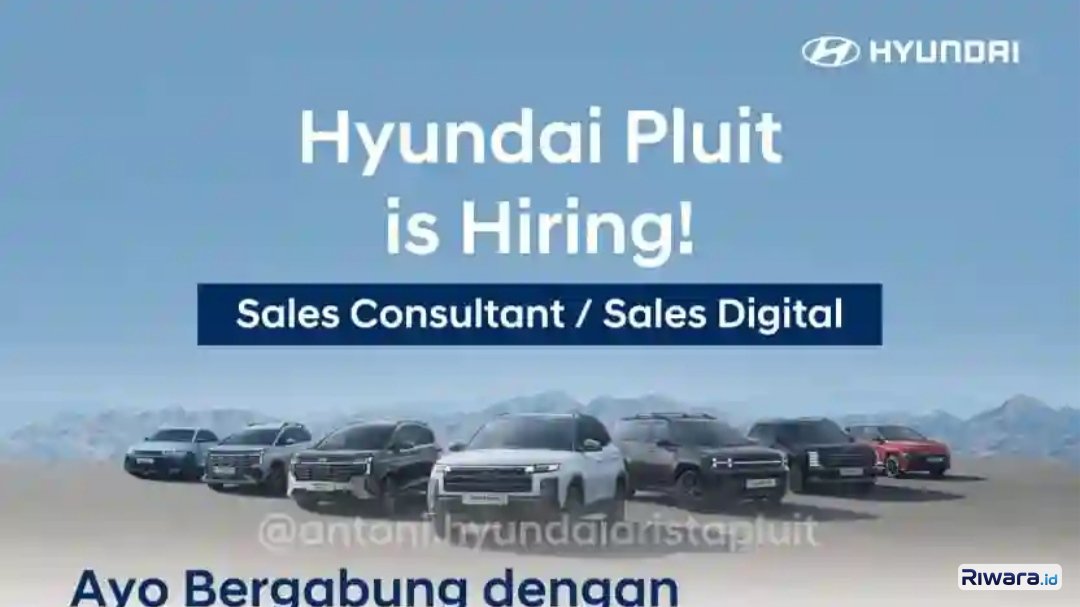 Lowongan Kerja Sales Hyundai Alista Pluit Jakarta Utara