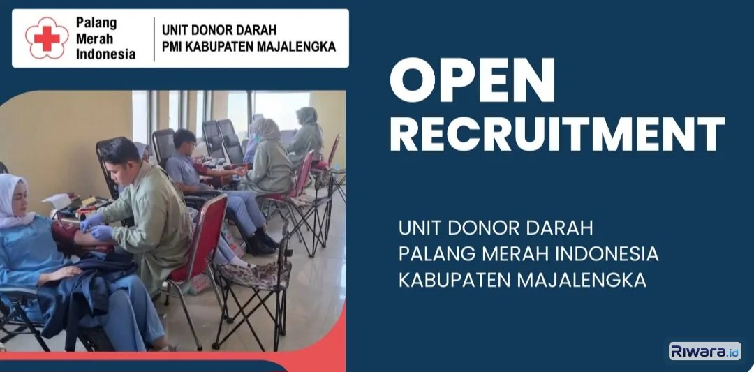Ingin Bekerja di Bidang Kemanusiaan? UDD PMI Kabupaten Majalengka Buka Lowongan Pegawai, Pendidikan Minimal SMA, Ini Syaratnya
