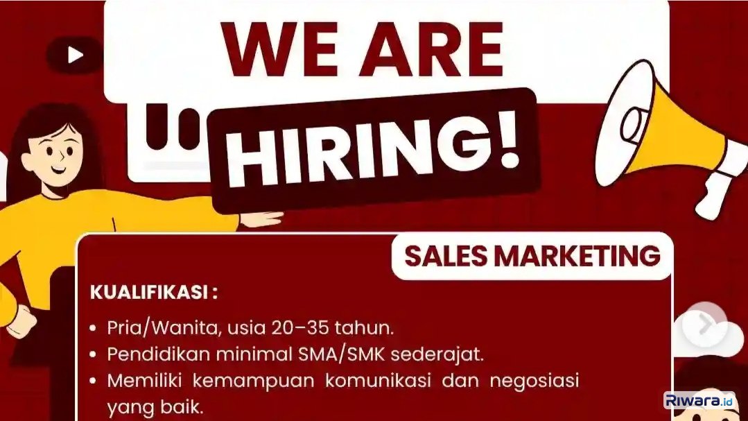 Lowongan Kerja Sales Marketing di Trinova Cargo, Lulusan SMA Bisa Daftar! Cek Syarat Lainnya