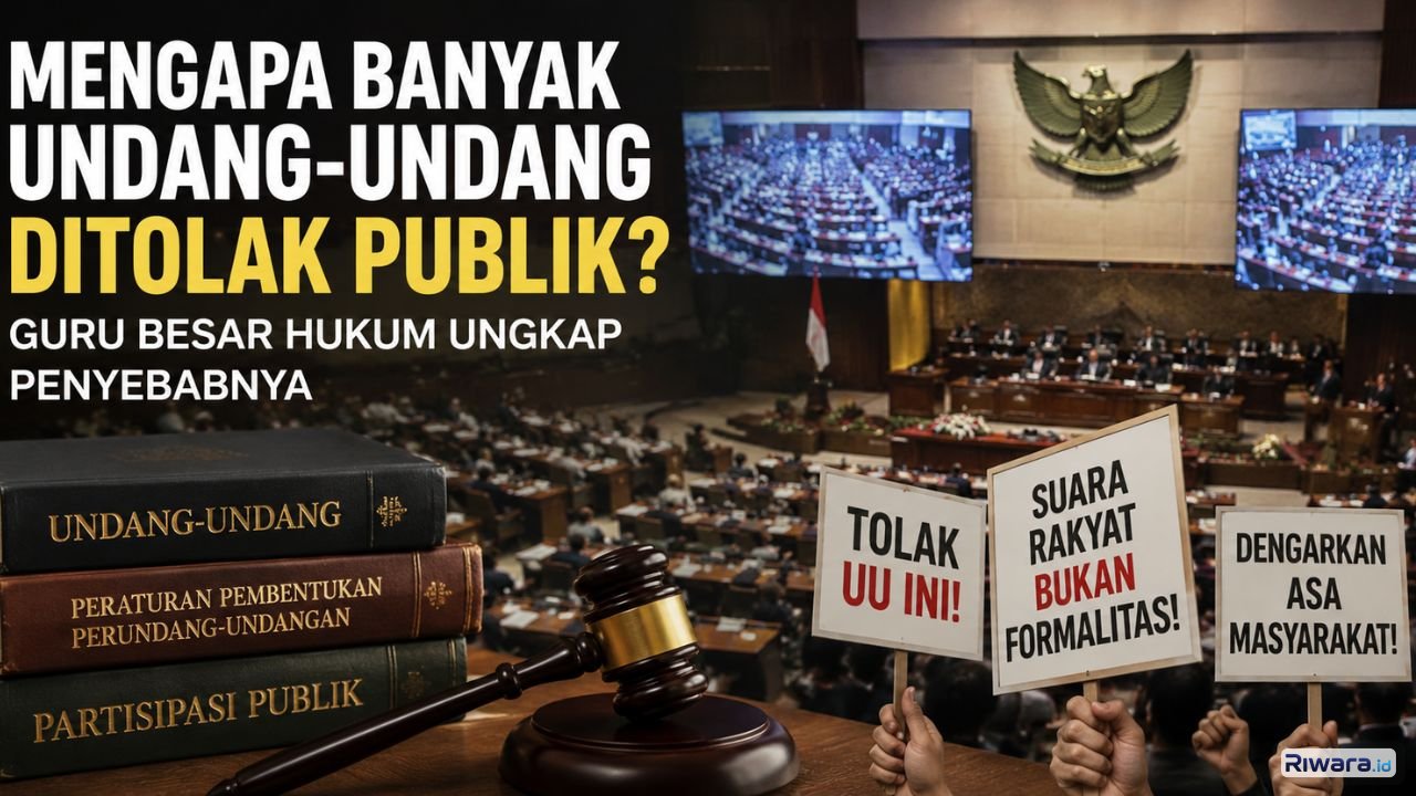 Mengapa Banyak Undang-Undang Ditolak Publik? Guru Besar Hukum Ungkap Penyebabnya