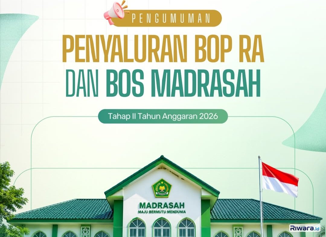 Kemenag Mulai Cairkan BOP RA dan BOS Madrasah Tahap II Tahun 2026, Cek Persyaratan dan Jadwal Pengajuannya di Sini