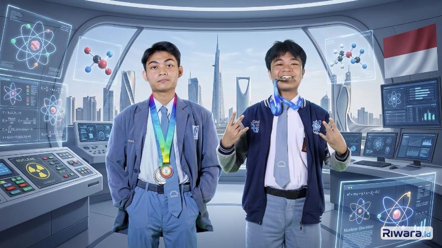 Dua Siswa MAN IC Serpong Tembus Olimpiade Sains Nuklir Internasional di Arab Saudi