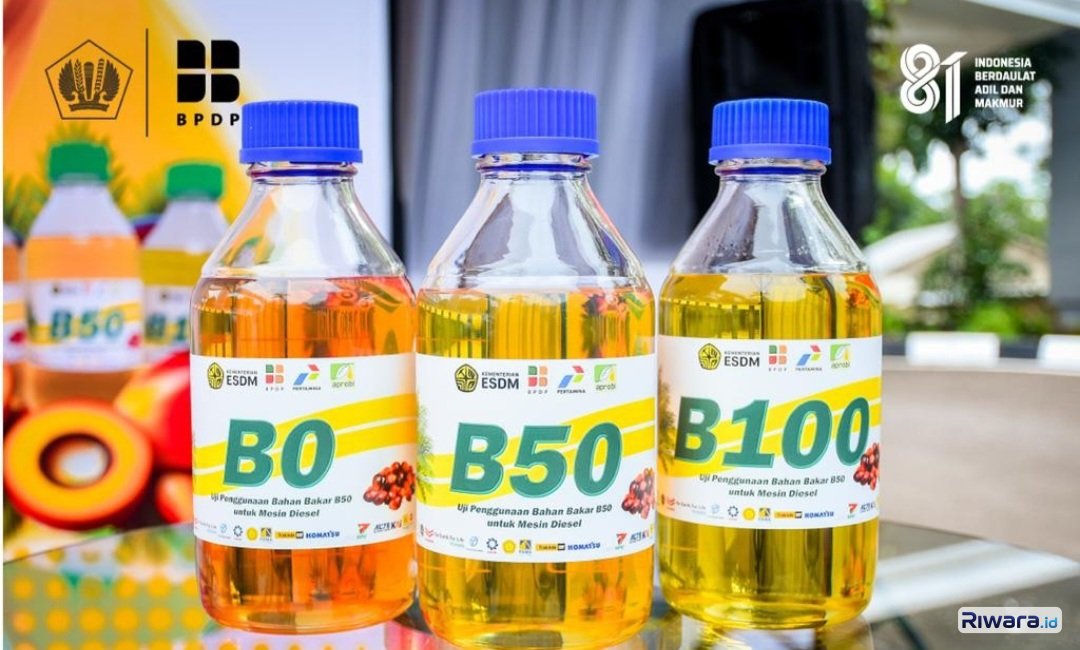 Pemerintah Resmikan Penggunaan B50 untuk Bahan Bakar Alternatif, Benarkah Bisa Gantikan Ketergantungan BBM di Masa Depan?