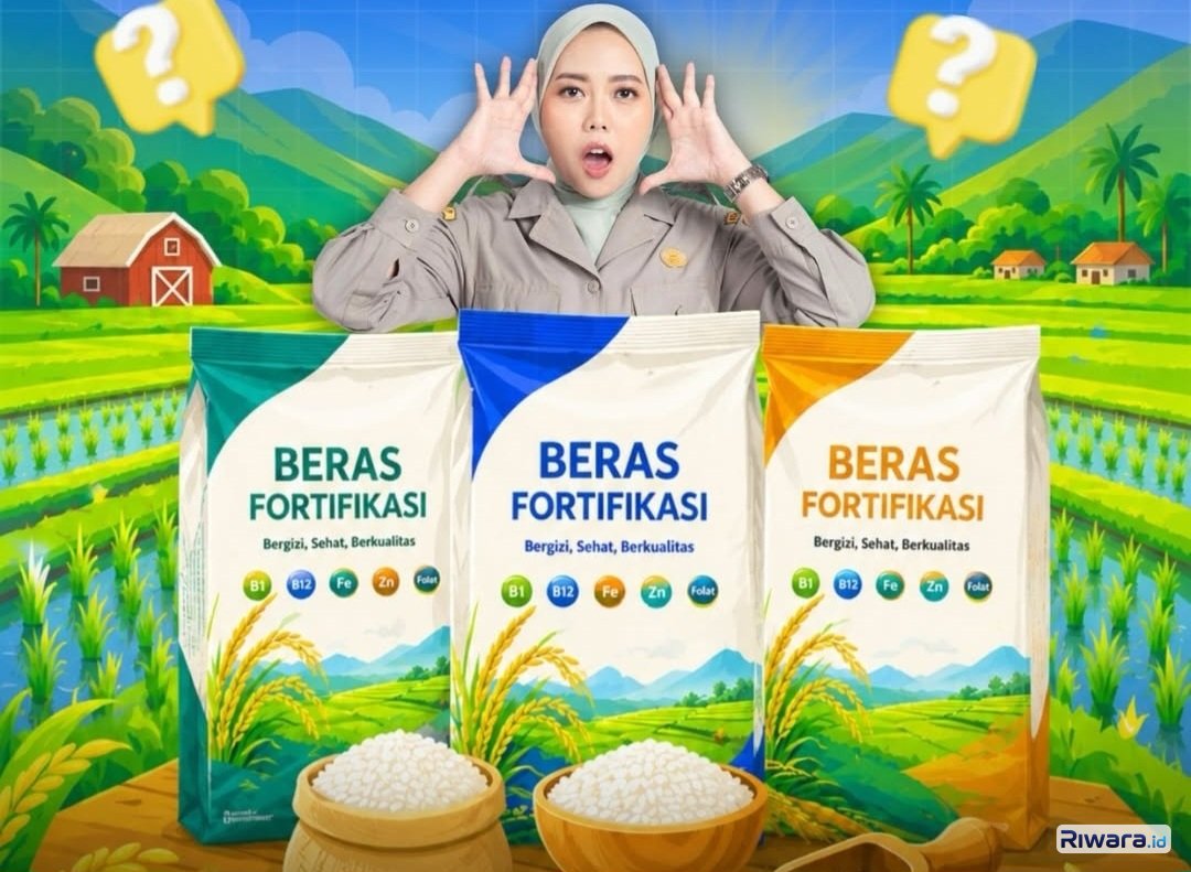 Beras Fortifikasi Diklaim Lebih Sehat karena Mengandung Vitamin dan Dapat Mencegah Stunting, Kenali Ini Ciri-cirinya