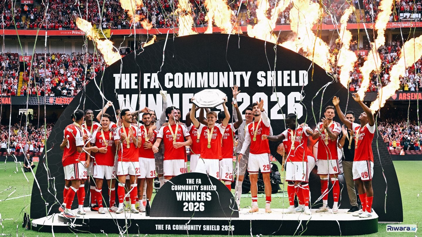 Arsenal Juara Community Shield 2026 Usai Bantai Man City 3-0, Mikel Arteta Kian Ambisius