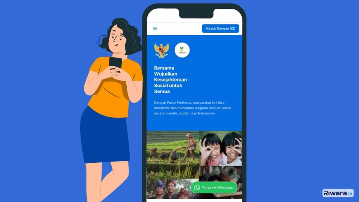 Cara Daftar Bansos Mandiri via Perlinsos Kemensos 2026, Langkah Mudah Pengajuan PKH dan BPNT