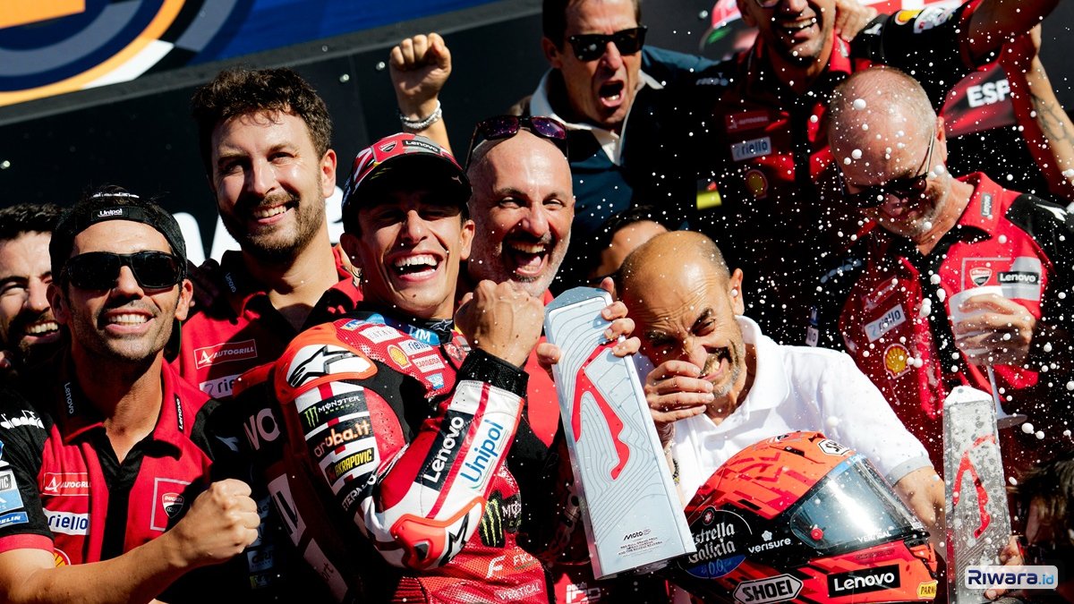 Marc Marquez Juara MotoGP San Marino 2026, Adiknya Alex Marquez Runner-up