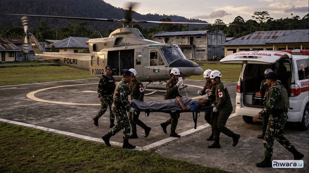 Tim Gabungan Selamatkan Korban Penculikan KKB di Mimika Papua Tengah Usai Bertahan 20 Hari Tanpa Makan