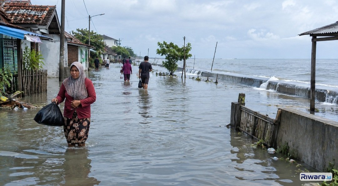 Warga di Sekitar Pantai Diimbau Waspada! BMKG Merilis Potensi Banjir Rob di 15 Wilayah Pesisir Ini