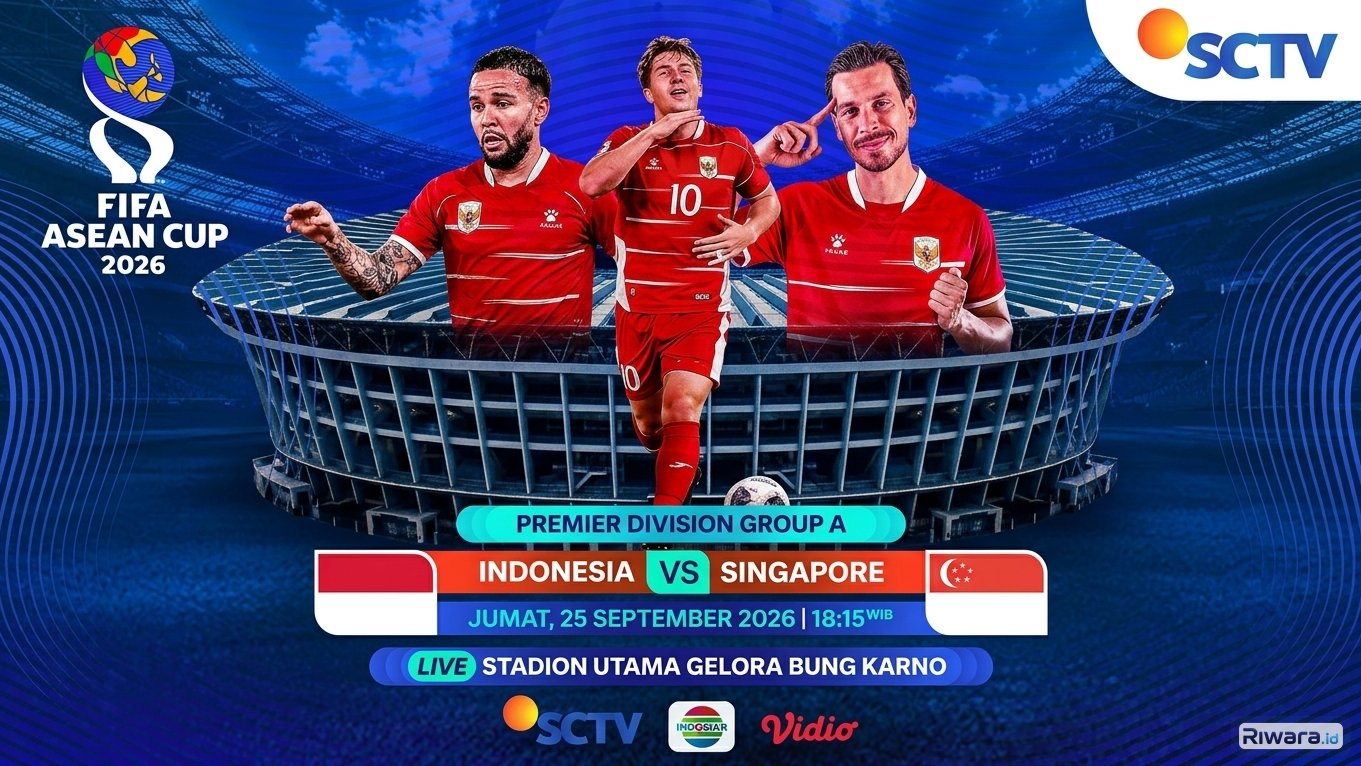 Balas Dendam di GBK! Prediksi Skor Timnas Indonesia vs Singapura di FIFA ASEAN Cup 2026, Siaran Langsung TV Apa dan Jam Berapa??