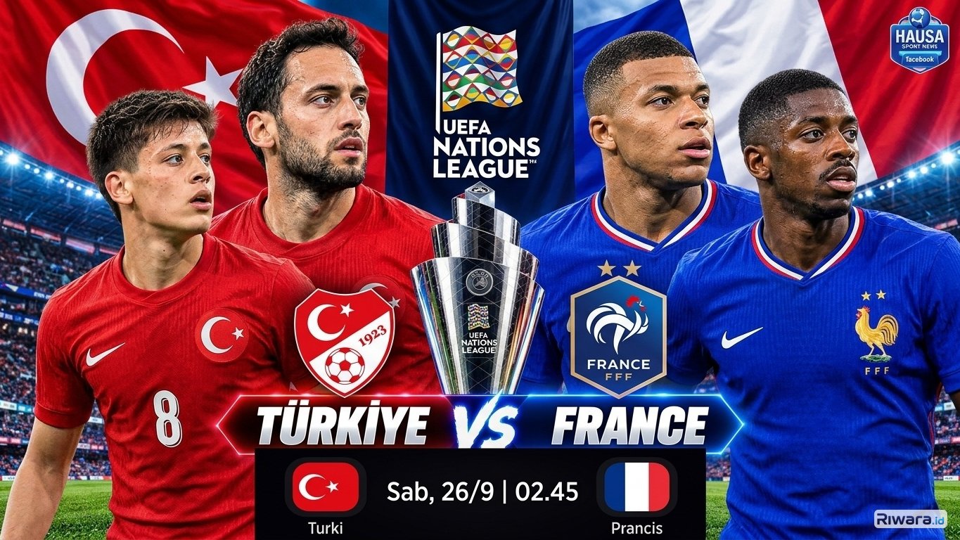 Perjudian Zidane! Prediksi Skor Turki vs Prancis di UEFA Nations League 2026, Siaran Langsung Gratis TV Apa?