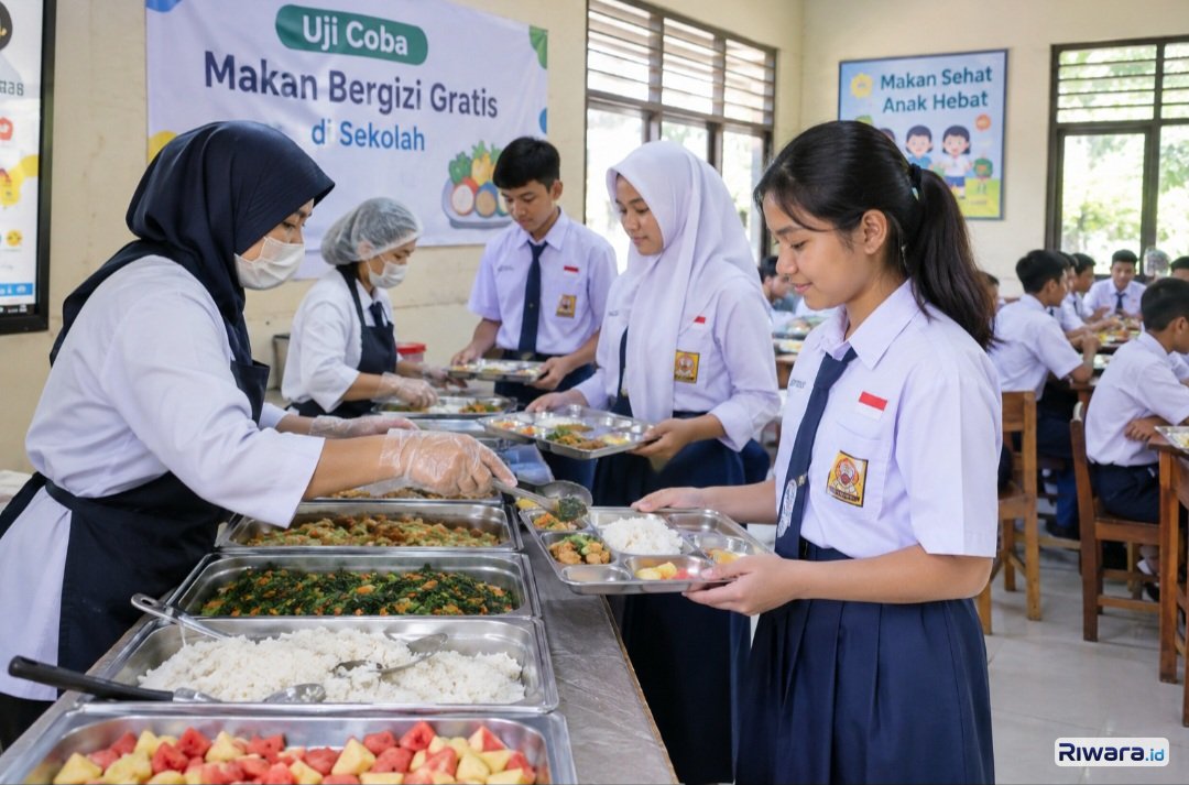 Cegah Terulangnya Kasus Keracunan Makanan, BGN Lakukan Uji Coba MBG Prasmanan di 64 Sekolah