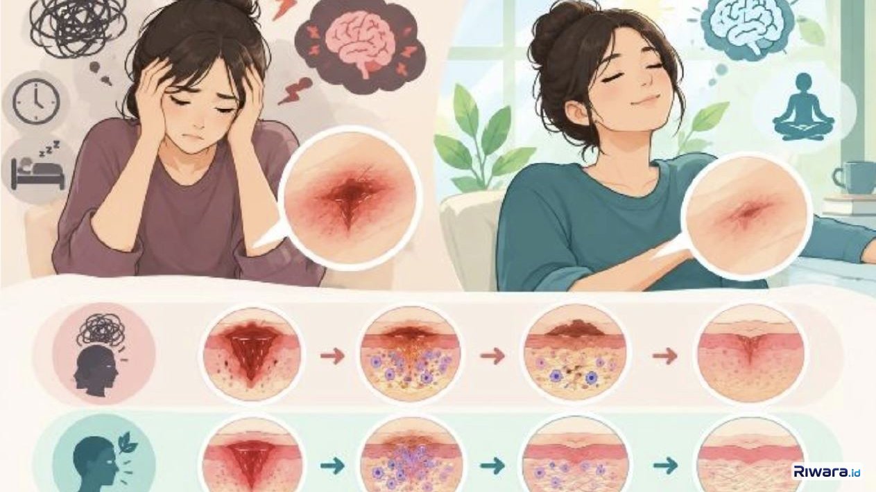 Stres Bikin Luka Lebih Lama Sembuh? Penelitian Ini Ungkap Fakta Mengejutkan!