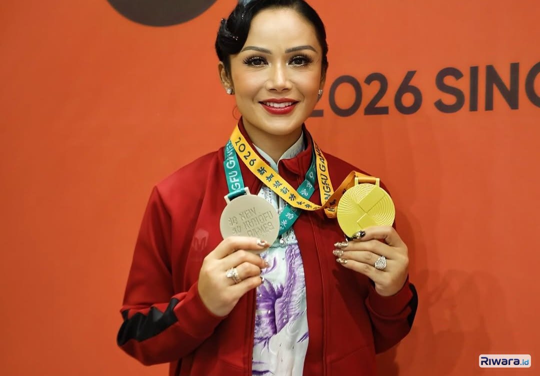 Diva Indonesia, Kris Dayanti Berhasil Meraih 2 Medali di Singapore Kung Fu Games 2026